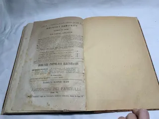 Libro antico le fughe famose antiche moderne 1874