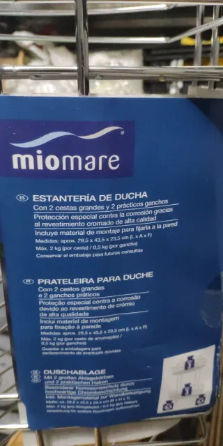 Estantería de ducha Miomare