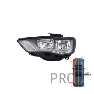 Faro Principal Eléctrico Con Motor - Derecho - Audi A3 3P (2012-2016)