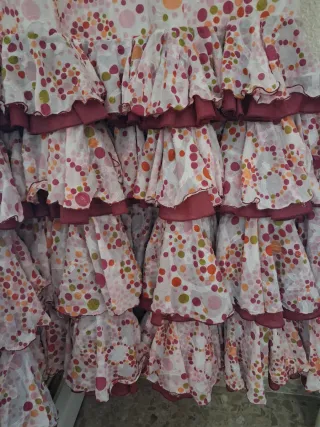 Vestido Flamenca/Gitana/Rociero Multicolor