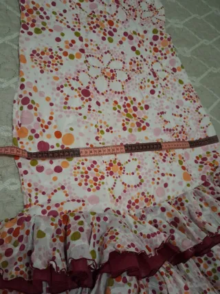 Vestido Flamenca/Gitana/Rociero Multicolor