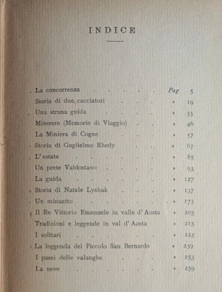 Libro Novelle e Paesi Valdostani 1913