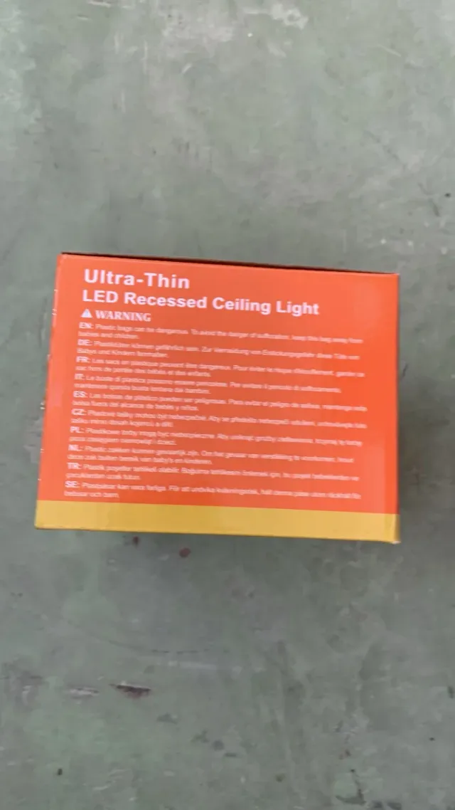 10 Focos LED Empotrables Tomosu Ultra Finos