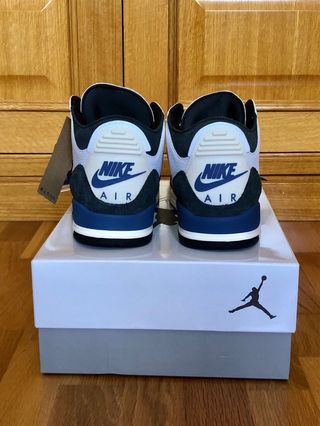 Air Jordan 3 A Ma Maniére Azul Blanco