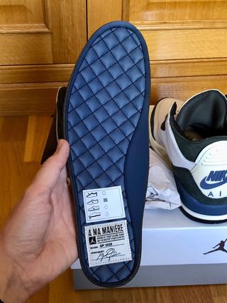 Air Jordan 3 A Ma Maniére Azul Blanco