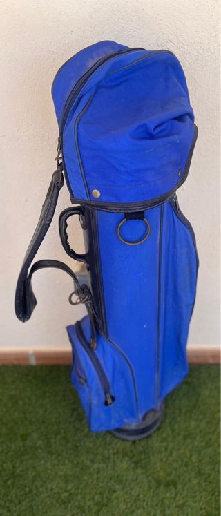 Bolsa de golf azul