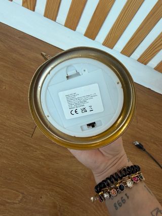 Lámpara Luna LED Seline Dorada