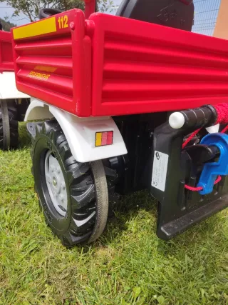 Camión Bomberos Rolly Toys con Barredora frontal