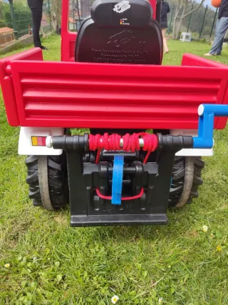 Camión Bomberos Rolly Toys con Barredora frontal