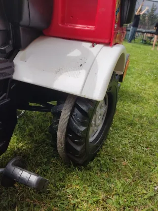 Camión Bomberos Rolly Toys con Barredora frontal