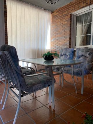 Conjunto Terraza Mesa y Sillas