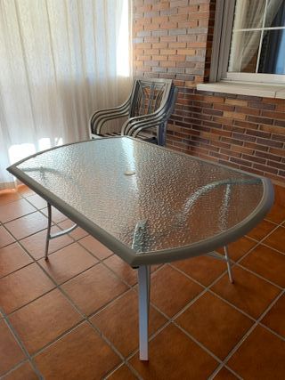 Conjunto Terraza Mesa y Sillas