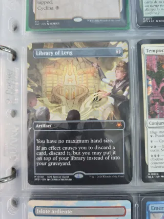 Library of Leng carta MTG