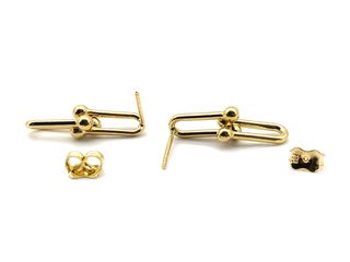 Pendientes Oro 18K estilo Tiffany Hardwear