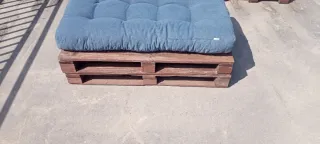 Conjunto 16 Palets Dobles con 16 Asientos