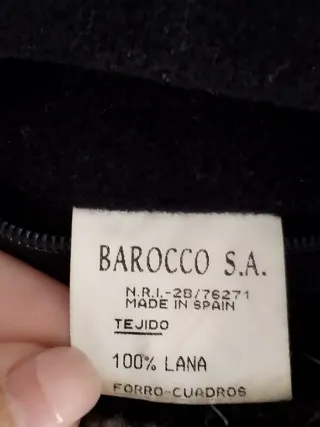 Chaquetón de Barocco