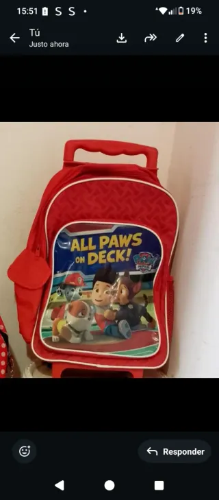 Mochila primaria