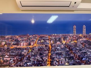 Cuadro Fotográfico Barcelona 120x 59 cms
