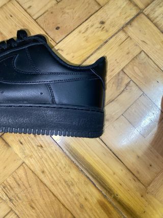 Nike Air Force 1 Negras Talla [Tal