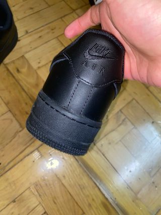 Nike Air Force 1 Negras Talla [Tal
