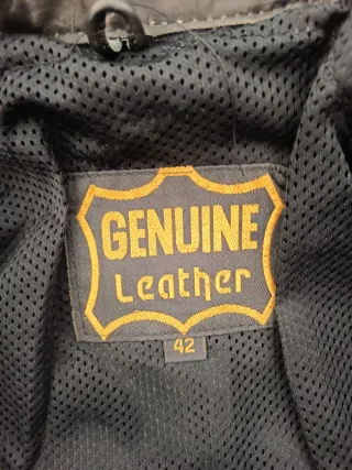 Traje de moto Nakai cuero