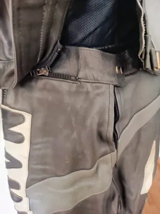 Traje de moto Nakai cuero