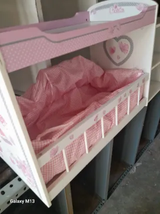 Lettino e Passeggino per Bambole