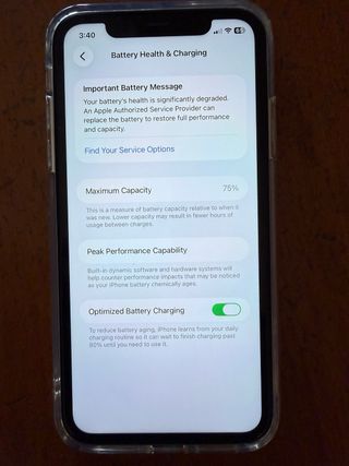iPhone 11 Pro Blanco 75% Batería + Funda