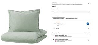 Base Cama IKEA 140X200 colchon, edredon, funda nor