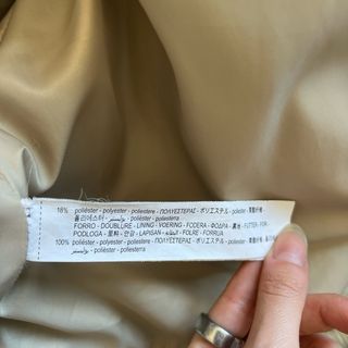 Abrigo pelo sintético Stradivarius Talla L