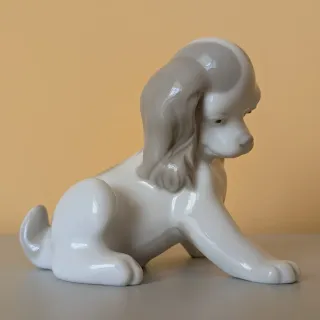 Cachorro Lladró Porcelana