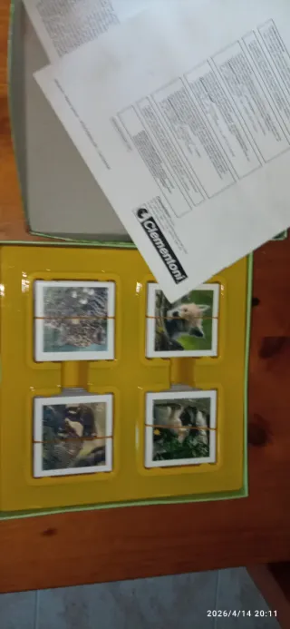 Juego de mesa Memo infantil