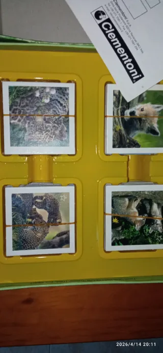 Juego de mesa Memo infantil