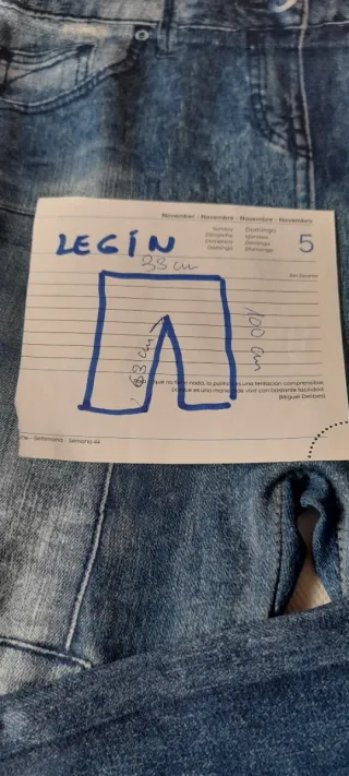 Leggings vintage efecto lavado