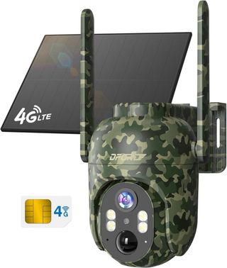 Camara vigilancia exterior solar con SIM