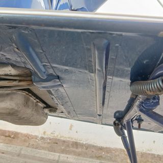 Vespa Faro Bajo Azul