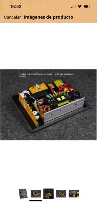 Placa amplificadora subwoofer 350W Ethics Sound
