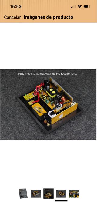 Placa amplificadora subwoofer 350W Ethics Sound