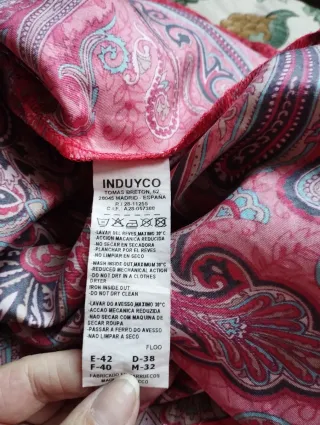 Vestido Sfera Seda Talla M