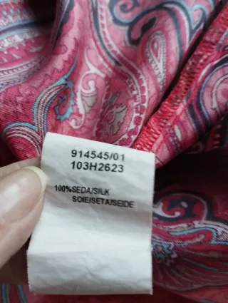 Vestido Sfera Seda Talla M