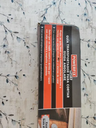 Guía transportador para cortar Powerfix
