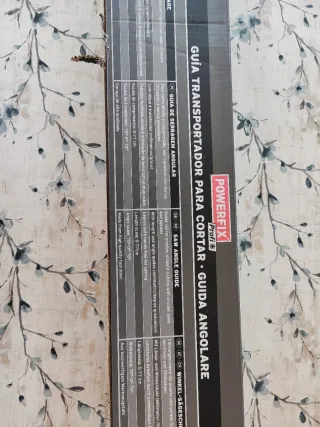 Guía transportador para cortar Powerfix