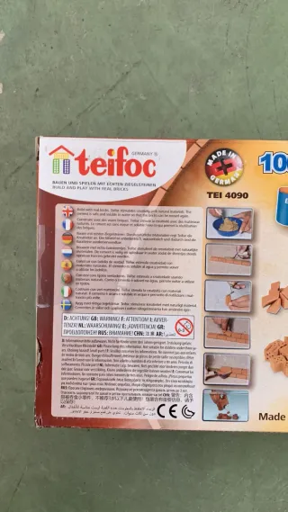Teifoc 1530 - Kit Construcción Piedra 100 Piezas