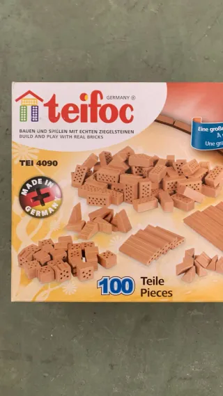 Teifoc 1530 - Kit Construcción Piedra 100 Piezas