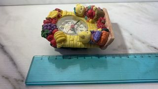 Sveglia vintage orsetti e frutta