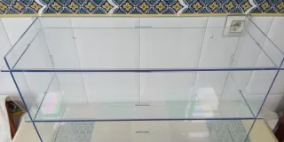 Vitrina/expositor coleccion a escala/metacrilato