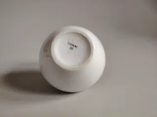 Vaso porcellana Ginori dorato 5,5cm