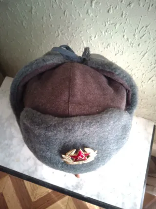 Gorra Ushanka Soviética Original