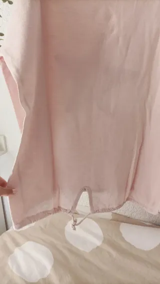 Jersey rosa con estrella de encaje Talla M/L