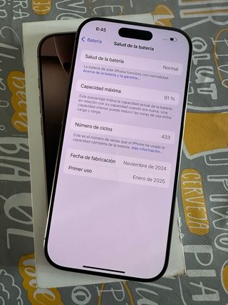 Iphone 16 PRO *Factura y Garantia*